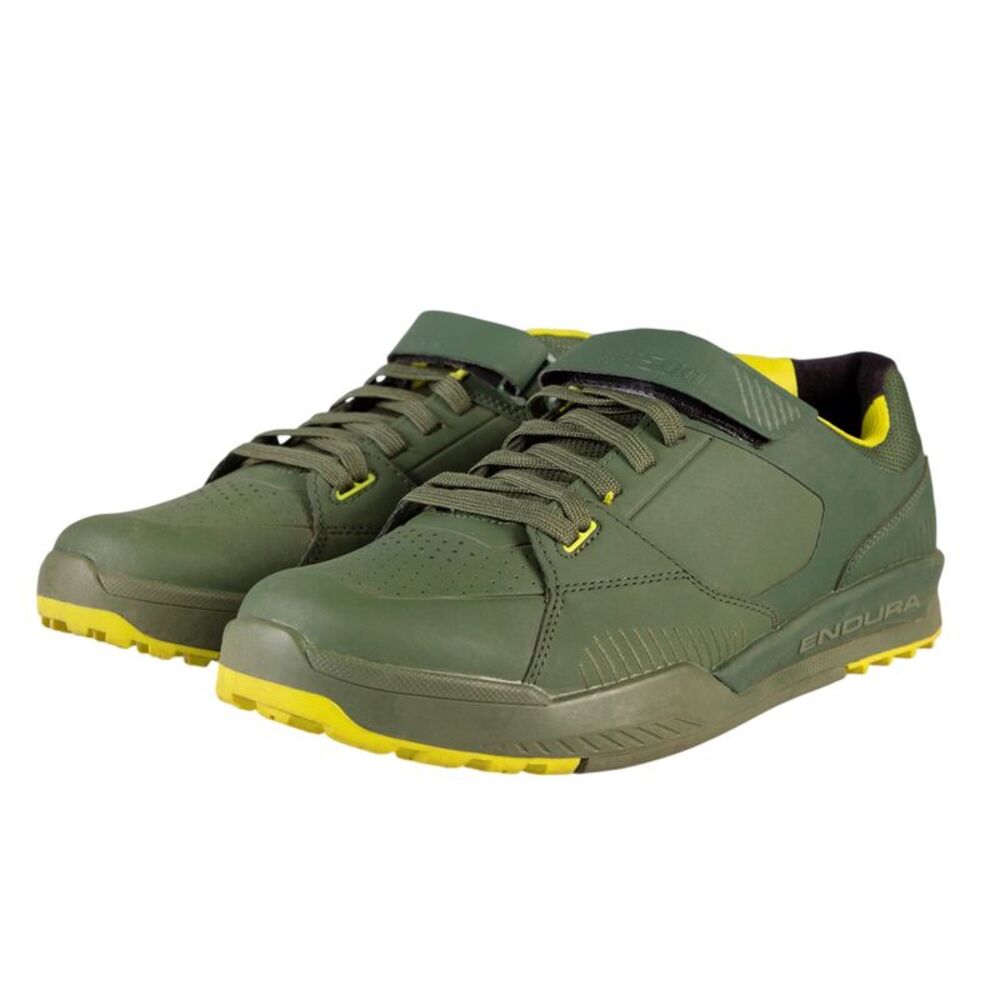 Endura Mens Mt500 Burner Logo Shoes / Forest Green